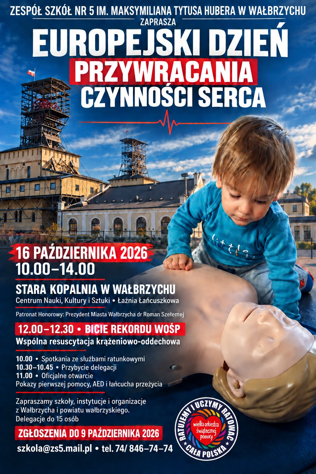 Serce, Stara Kopalnia, Zesp&oacute;ł Szk&oacute;ł Nr 5, ćwiczenia