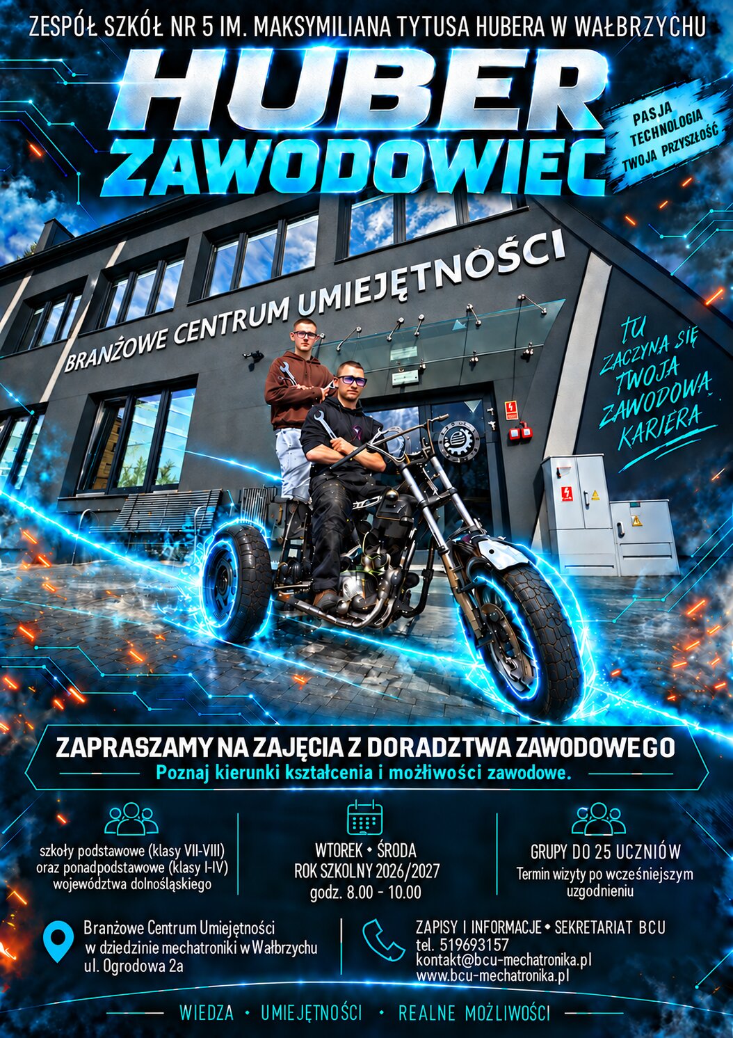 Szkoła, Zesp&oacute;ł Szk&oacute;ł Nr 5, Maksymilian Tytus Huber